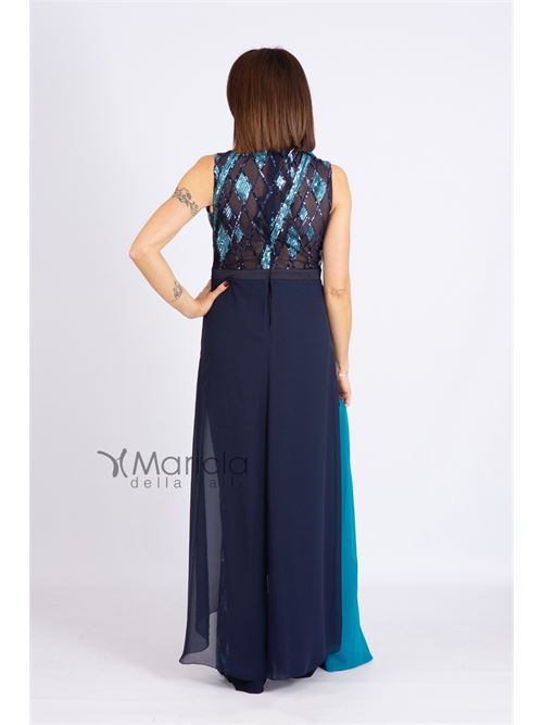 Tuta smoking PAOLA FORTI | PF310BLU